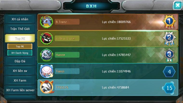 MÃ : #TTS5175 - SV 1799 - TOP15 - V6 - UNVOA CẶP LATI BÁ CHỦ MES KYOPE ZEVIL GIRATINA