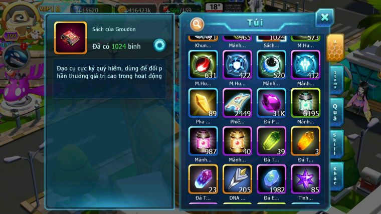 MÃ : #TTS5182 - S1586 - TOP1 ALL - V18 - 1K SÁCH - CẶP RỒNG CỘNG HƯỞNG CẶP CHÓ DYNAMAX MELTAL DYNAMAX TAPU BULU CỘNG HƯỞNG DYNAMAX