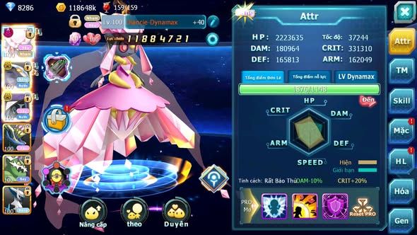 MÃ : #TTS5190 - S1634 - V0 2K4 SÁCH - DIANCIE DYNAMAX TAPU FINI QVBC BÁ CHỦ NHIỀU PET HT