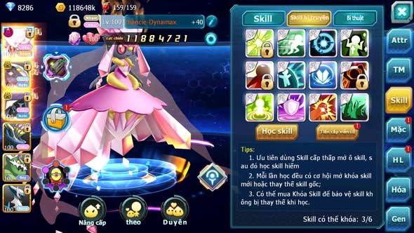 MÃ : #TTS5190 - S1634 - V0 2K4 SÁCH - DIANCIE DYNAMAX TAPU FINI QVBC BÁ CHỦ NHIỀU PET HT