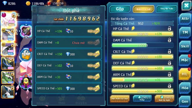 MÃ : #TTS5190 - S1634 - V0 2K4 SÁCH - DIANCIE DYNAMAX TAPU FINI QVBC BÁ CHỦ NHIỀU PET HT