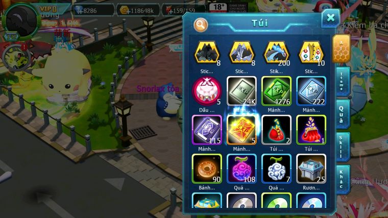 MÃ : #TTS5190 - S1634 - V0 2K4 SÁCH - DIANCIE DYNAMAX TAPU FINI QVBC BÁ CHỦ NHIỀU PET HT