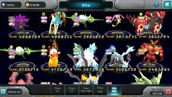 MÃ : #TTS5204 - S90 - 118K KC - 1K SÁCH - HOOH DYNAMAX DIANCIE BC UNVOA WB BC YVETAL BC CẶP CÁ BC NHIỀU PET BC