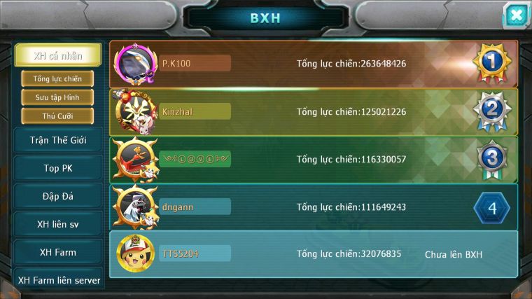 MÃ : #TTS5204 - S90 - 118K KC - 1K SÁCH - HOOH DYNAMAX DIANCIE BC UNVOA WB BC YVETAL BC CẶP CÁ BC NHIỀU PET BC