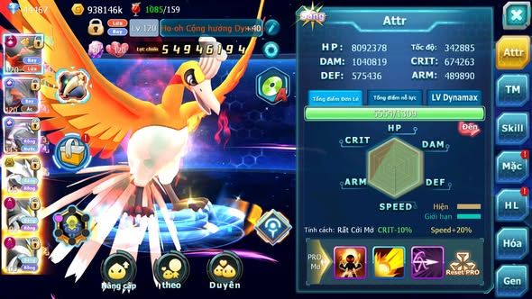 MÃ : #TTS5203 - S1253 - TOP 4 - V14 - 44K KC - 1K3 SÁCH - HOOH CỘNG HƯỞNG DYNAMAX YVETAL CỘNG HƯỞNG PALKIA CỘNG HƯỞNG UNVOA BC WB BC DYNAMAX