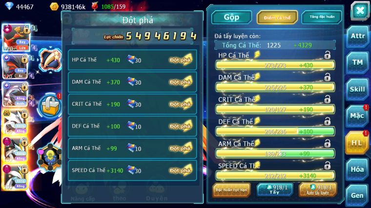 MÃ : #TTS5203 - S1253 - TOP 4 - V14 - 44K KC - 1K3 SÁCH - HOOH CỘNG HƯỞNG DYNAMAX YVETAL CỘNG HƯỞNG PALKIA CỘNG HƯỞNG UNVOA BC WB BC DYNAMAX