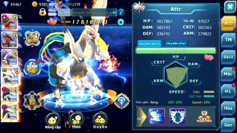 MÃ : #TTS5203 - S1253 - TOP 4 - V14 - 44K KC - 1K3 SÁCH - HOOH CỘNG HƯỞNG DYNAMAX YVETAL CỘNG HƯỞNG PALKIA CỘNG HƯỞNG UNVOA BC WB BC DYNAMAX