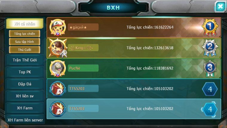 MÃ : #TTS5203 - S1253 - TOP 4 - V14 - 44K KC - 1K3 SÁCH - HOOH CỘNG HƯỞNG DYNAMAX YVETAL CỘNG HƯỞNG PALKIA CỘNG HƯỞNG UNVOA BC WB BC DYNAMAX