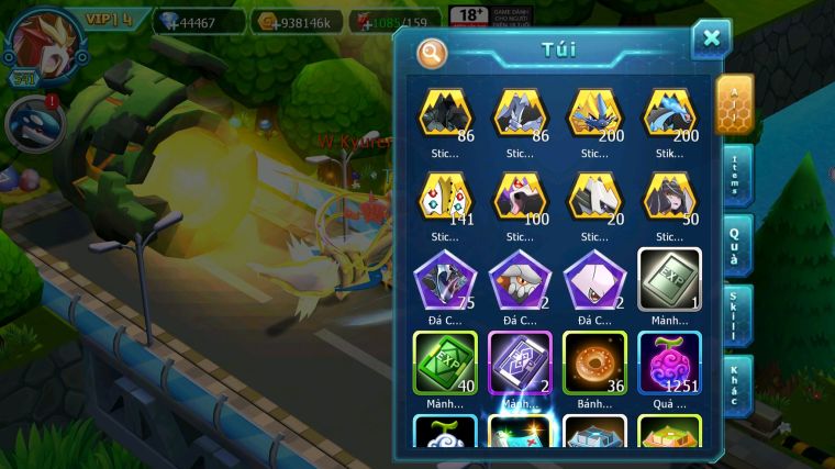 MÃ : #TTS5203 - S1253 - TOP 4 - V14 - 44K KC - 1K3 SÁCH - HOOH CỘNG HƯỞNG DYNAMAX YVETAL CỘNG HƯỞNG PALKIA CỘNG HƯỞNG UNVOA BC WB BC DYNAMAX