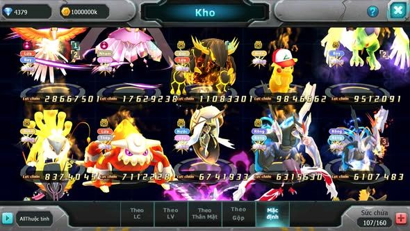 MÃ : #TTS5202 - S1237 - TOP23 - V14 - HOOH CỘNG HƯỞNG DYNAMAX DIANCIE DYNAMAX QVLD BC PIKACHU BC THẦN GIÓ BC NHIỀU PET HT