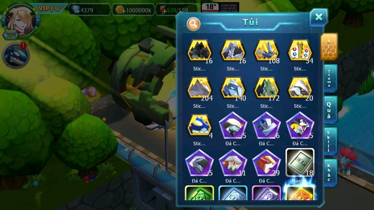 MÃ : #TTS5202 - S1237 - TOP23 - V14 - HOOH CỘNG HƯỞNG DYNAMAX DIANCIE DYNAMAX QVLD BC PIKACHU BC THẦN GIÓ BC NHIỀU PET HT