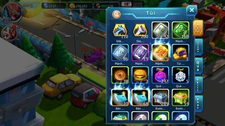 MÃ : #TTS5201 - S1847 - V5 - TOP27 - BTAA RAIKOU GROUDON AMDLO