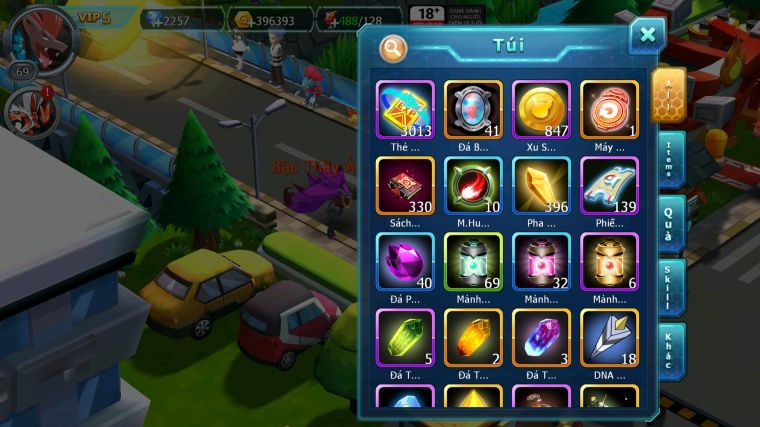 MÃ : #TTS5201 - S1847 - V5 - TOP27 - BTAA RAIKOU GROUDON AMDLO