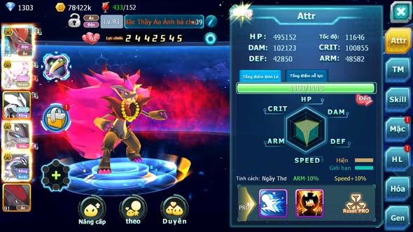 MÃ : #TTS5210 - S1152 BTAA BC DIANCIE BC UNVOA MEW GIÁP BC PALKIA BC