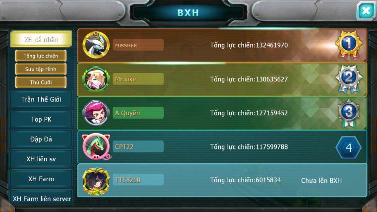 MÃ : #TTS5210 - S1152 BTAA BC DIANCIE BC UNVOA MEW GIÁP BC PALKIA BC