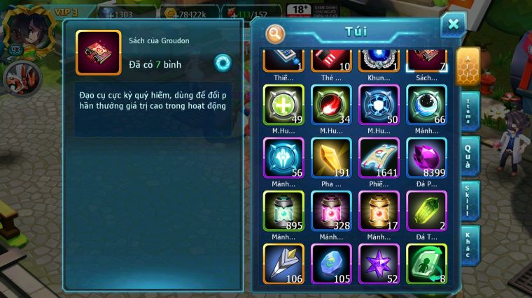 MÃ : #TTS5210 - S1152 BTAA BC DIANCIE BC UNVOA MEW GIÁP BC PALKIA BC