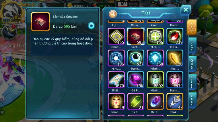 MÃ : #TTS5208 - S1373 - V12 - 595 SÁCH - HOOH CỘNG HƯỞNG DYNAMAX YVETAL BC THẦN GIÓ BC NHIỀU PET HT