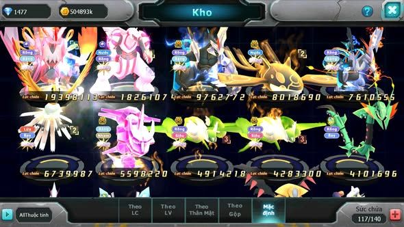 MÃ : #TTS5206 - S1347 - TOP 22 - V14 - WHITE CỘNG HƯỞNG PALKIA CỘNG HƯỞNG BLACK BC KYOGRE BC UNVOA CẶP LATI BC RẮN BĂNG BC