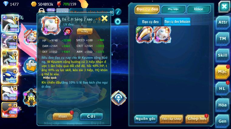 MÃ : #TTS5206 - S1347 - TOP 22 - V14 - WHITE CỘNG HƯỞNG PALKIA CỘNG HƯỞNG BLACK BC KYOGRE BC UNVOA CẶP LATI BC RẮN BĂNG BC