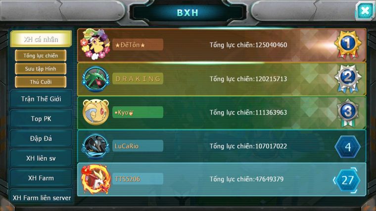 MÃ : #TTS5206 - S1347 - TOP 22 - V14 - WHITE CỘNG HƯỞNG PALKIA CỘNG HƯỞNG BLACK BC KYOGRE BC UNVOA CẶP LATI BC RẮN BĂNG BC