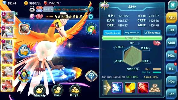 MÃ : #TTS5214 - S979 - TOP12 - 18K KC - HOOH CỘNG HƯỞNG DYNAMAX WHITE CỘNG HƯỞNG DYNAMAX YVETAL BC HENTRAN BC NHIỀU PET HT