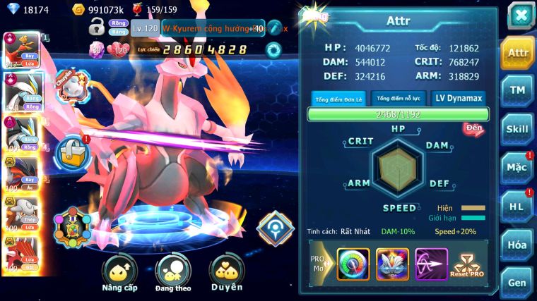MÃ : #TTS5214 - S979 - TOP12 - 18K KC - HOOH CỘNG HƯỞNG DYNAMAX WHITE CỘNG HƯỞNG DYNAMAX YVETAL BC HENTRAN BC NHIỀU PET HT