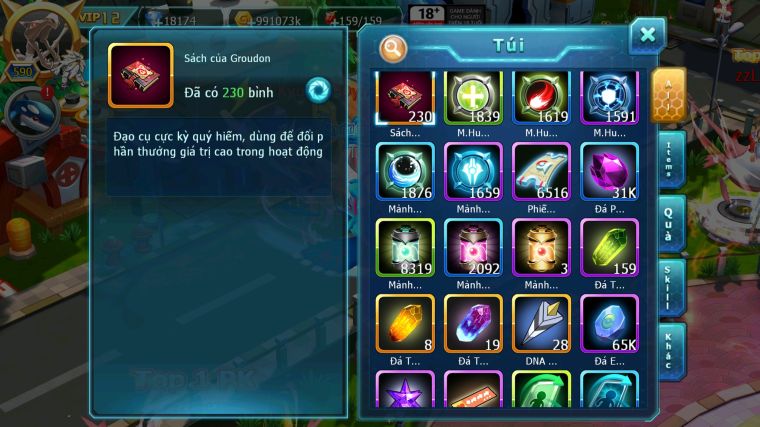 MÃ : #TTS5214 - S979 - TOP12 - 18K KC - HOOH CỘNG HƯỞNG DYNAMAX WHITE CỘNG HƯỞNG DYNAMAX YVETAL BC HENTRAN BC NHIỀU PET HT