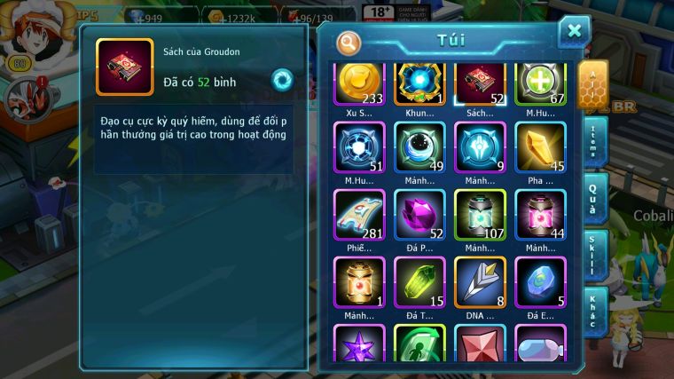 MÃ : #TTS5220 - S1822 - TOP28 - V5 - DRAK HOOH HOOH LUGIA MES