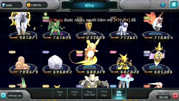 MÃ : #TTS5222 - S1733 - MEW GIÁP BÁ CHỦ CẶP LATI BC MES AMDLO