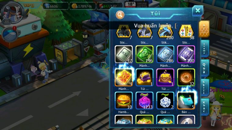 MÃ : #TTS5222 - S1733 - MEW GIÁP BÁ CHỦ CẶP LATI BC MES AMDLO