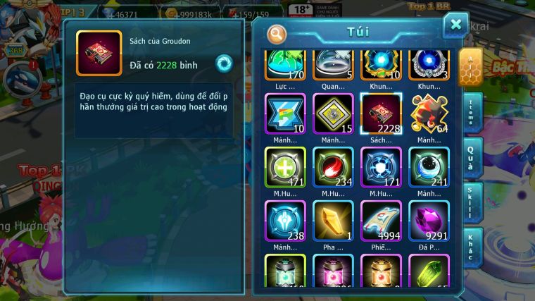 MÃ : #TTS5234 - S1162 - TOP 39 - 2K2 SÁCH - 46K KC - HOOH CỘNG HƯỞNG DYNAMAX UNVOA WB BC CELEBI BC PIKACHU DYANAXM NHIỀU PET HT