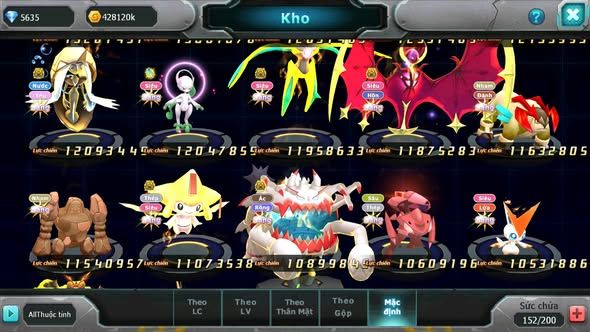 MÃ : #TTS5231 - S179 - V18 - 448 SÁCH - TOP2 - DIANCIE CỘNG HƯỞNG DYNAMAX HOOH CỘNG HƯỞNG DYNAMAX PALKIA CỘNG HƯỞNG YVETAL BC NHIỀU PET HT