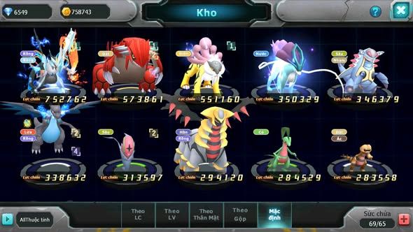 MÃ : #TTS5253 - S1852 - TOP9 - V4 - UNVOA GROUDON RAIKOU SUICUN