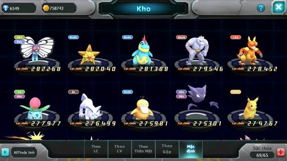 MÃ : #TTS5253 - S1852 - TOP9 - V4 - UNVOA GROUDON RAIKOU SUICUN