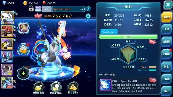 MÃ : #TTS5253 - S1852 - TOP9 - V4 - UNVOA GROUDON RAIKOU SUICUN