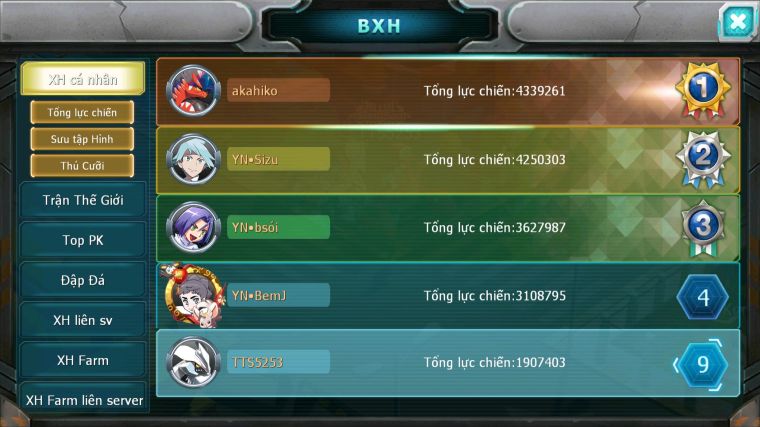 MÃ : #TTS5253 - S1852 - TOP9 - V4 - UNVOA GROUDON RAIKOU SUICUN