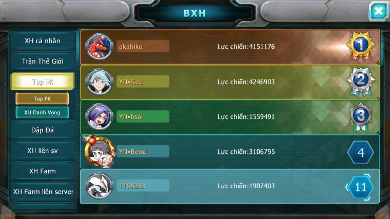 MÃ : #TTS5253 - S1852 - TOP9 - V4 - UNVOA GROUDON RAIKOU SUICUN