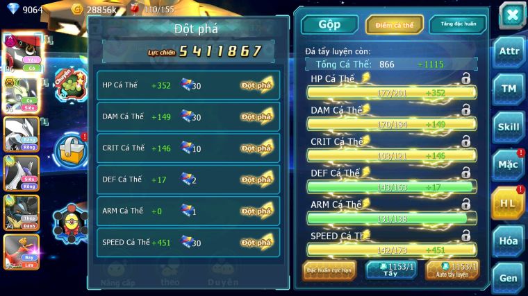 MÃ : #TTS5258 - S1795 - TOP3 - 9K KC - TAPU BULU DYANAMX CELEBI BÁ CHỦ UNVOA LATI HOOH MEGA CHAR BC