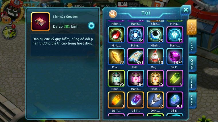 MÃ : #TTS5258 - S1795 - TOP3 - 9K KC - TAPU BULU DYANAMX CELEBI BÁ CHỦ UNVOA LATI HOOH MEGA CHAR BC