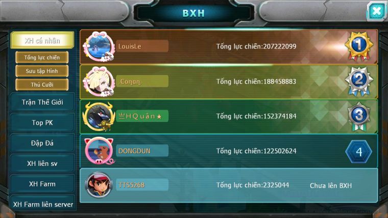 MÃ : #TTS5268 - S1184 - 11K KC - HOOH LUGIA TAPU BULU