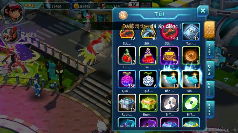 MÃ : #TTS5268 - S1184 - 11K KC - HOOH LUGIA TAPU BULU