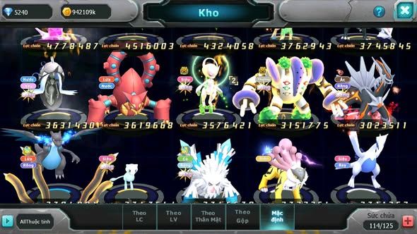 MÃ : #TTS5266 - S1658 - V9 - 500 SÁCH - TAPU BULU BÁ CHỦ CẶP CÁ BÁ CHỦ UNVOA PALKIA BC CẶP LATI BC