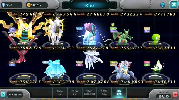 MÃ : #TTS5266 - S1658 - V9 - 500 SÁCH - TAPU BULU BÁ CHỦ CẶP CÁ BÁ CHỦ UNVOA PALKIA BC CẶP LATI BC