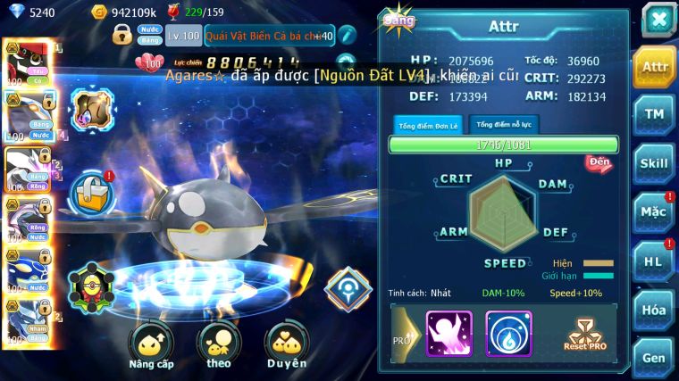 MÃ : #TTS5266 - S1658 - V9 - 500 SÁCH - TAPU BULU BÁ CHỦ CẶP CÁ BÁ CHỦ UNVOA PALKIA BC CẶP LATI BC