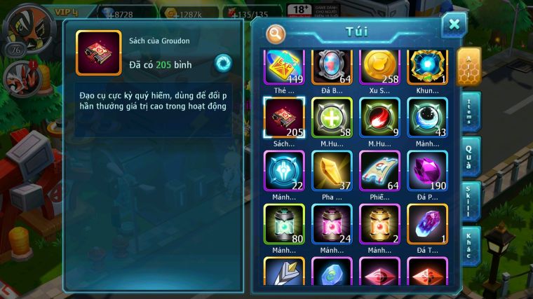 MÃ : #TTS5264 - S1839  - V4 - TOP 32 - SÁNG THẾ TAPU BULU MES THẦN ĐIỆN