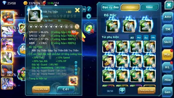 MÃ : #TTS5261 - S1310 - V11 - 25K KC - HOOH BÁ CHỦ UNVOA DRAK HOOH THẦN GIÓ BC CẶP LATI PR DIALGA