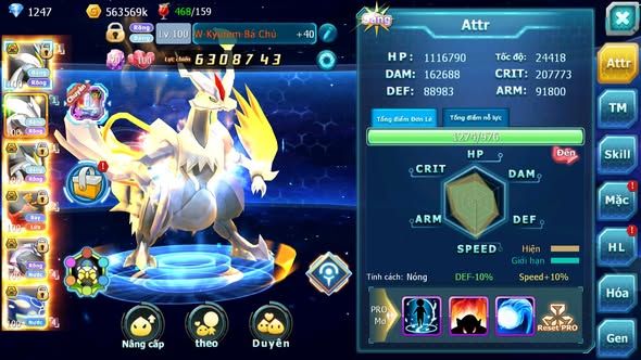 MÃ : #TTS5269 - S1258 - UNVOA WB BÁ CHỦ HOOH BÁ CHỦ PALKIA BÁ CHỦ KYOGRE BC QVLD BC