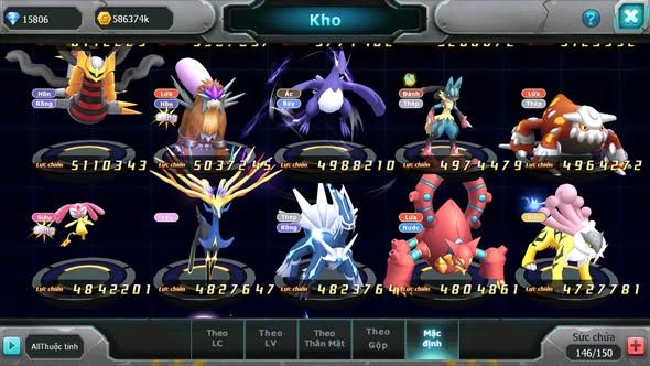 MÃ : #TTS5271 - S901 - TOP18 - V10 - HOOH BÁ CHỦ DIANCIE BC UNVOA TAPU BULU DYNAMAX NHIỀU PET BÁ CHỦ NGON