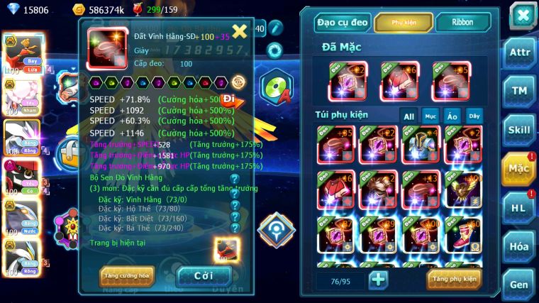 MÃ : #TTS5271 - S901 - TOP18 - V10 - HOOH BÁ CHỦ DIANCIE BC UNVOA TAPU BULU DYNAMAX NHIỀU PET BÁ CHỦ NGON