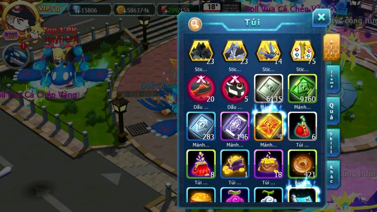 MÃ : #TTS5271 - S901 - TOP18 - V10 - HOOH BÁ CHỦ DIANCIE BC UNVOA TAPU BULU DYNAMAX NHIỀU PET BÁ CHỦ NGON